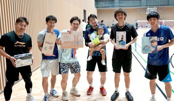 南多摩バドミントン一般団体戦写真